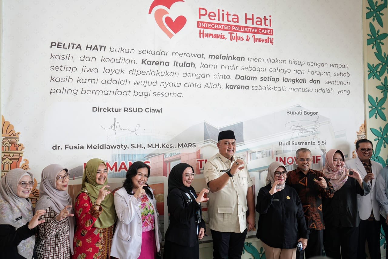 Peresmian Layanan Paliatif Terpadu Pelita Hati dan Taman Ibu Soed RSUD Dr.KH. Idham Chalid