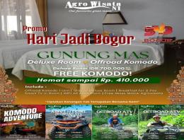Agrowisata Gunung Mas Ucapkan Selamat Hari Jadi Bogor ke-543